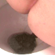 A woman is recorded taking multiple, explosive, wet shits into a toilet in several scenes. Action is seen from very close up with excellent audio.